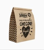 Saco Kraft delivery sorria sua encomenda chegou